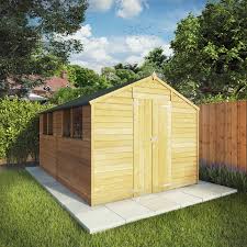 Mercia Overlap Apex Shed 12 X 8