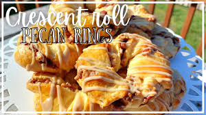 maple pecan crescent roll rings easy