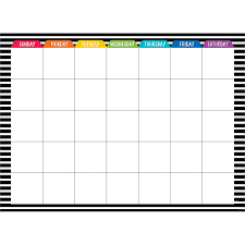 Creative Teaching Press Calendar Chart Academic Wall 0575