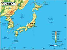 Large printable map of japan. Printable Map Of Physical Maps Of Japan Physical Feature Maps Free Printable Maps Atlas
