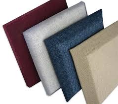 wood wool fabric wrapped panels