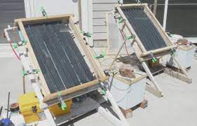 diy solar water heating collectors