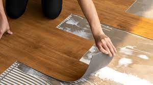 iron can actually fix your vinyl flooring