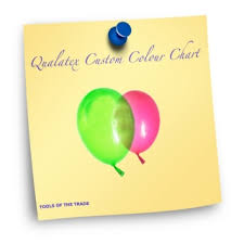 Free Download Qualatex Custom Colour Chart Balloon