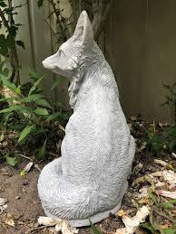 Fox Stone Statue Fox Animal Figures