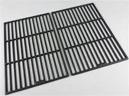 two piece cast iron cooking grate set