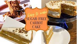 diabetic sugar free carrot cake recipe