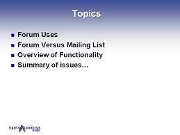 Details about nn forum jb : Use Of The Osw Hydroacoustics Community Forum Osw