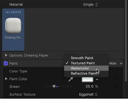 3d Text Paint Controls In Motion