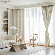 curtain light luxury living room ds