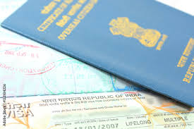 indian visa st on a pport and oci