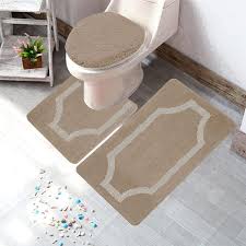 bathroom rug set bath rug contour mat