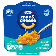 kraft mac cheese spirals pasta