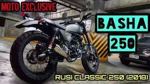 moto exclusive basha 250 my bike