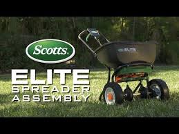 How To Assemble Your Scotts Elite Spreader Youtube