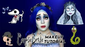 this corpse bride makeup tutorial will