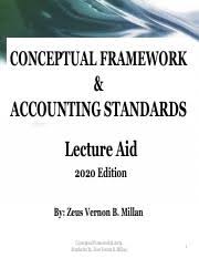 accounting standards lecture aid