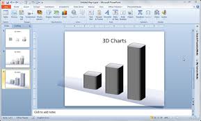 Drawing A Simple 3d Chart In Powerpoint Using Shapes