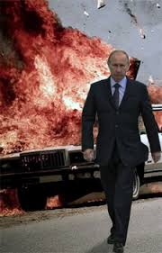 Putin bear meme | vladimir putin: Vladimir Putin Walking Gif