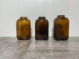 bottles antique amber glass vatican