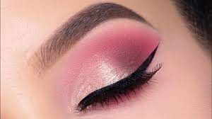 rose golden eye makeup tutorial using
