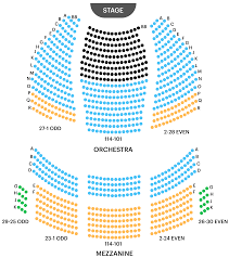 bernard b jacobs theatre seating chart