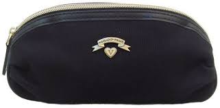 love spell black cosmetic makeup bag