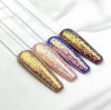 mermaid effect nail glitter art powder