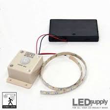 Led Motion Sensor Strip Light Battery Powered Flexible Led Light Led Light Strips Strip Lighting