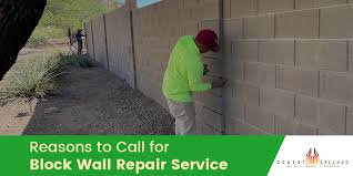 Block Wall Repair Service