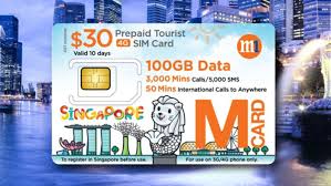 singapore 12 prepaid tourist sim card