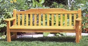 Classic Garden Bench Canadian Woodworking