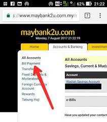 Welcome to maybank2u, malaysia's no. Cara Pembayaran Aeon Credit Melalui Maybank2u