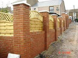 brick wall fence garden bricks walls