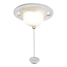 Commercial Electric 5 In Closet Light Led Ceiling Utility Light With Pull Chain Lamp Holder 120 Volts 7 Watts 650 Lumens