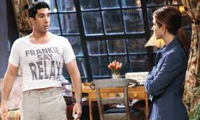 The wedding ends with a gaffe. Tv Style Icons Of 2020 How Friends Ross Geller Pivoted From Sartorial Disaster Television The Guardian