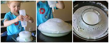 baking soda and vinegar reaction