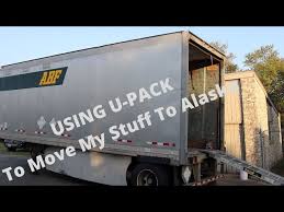 using a u pack to move my belongings