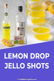 lemon drop jello shots recipe