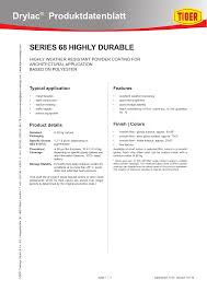 Drylac Produktdatenblatt Manualzz Com