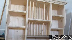 Wooden Plate Rack Elizabeth Wall