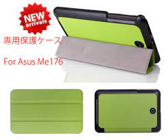 Amazon | 【ShineZone】Asus MeMO Pad 7 ME176 専用保護ケース 超薄型 高級PUレザー・三つ折・マグネット開閉式  (グリーン) | パソコン・周辺機器 通販