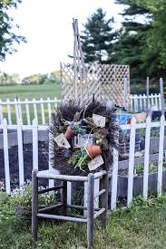 Vintage Garden Tool Wreath