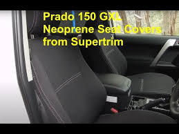 Neoprene Seat Covers On The Prado 150
