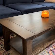 Refinishing A Coffee Table The