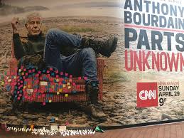 Season 12 season 11 season 10 season 9 season 8 season 7 season 6 season 5 season 4 season 3 season 2 eight years after its civil war ended, bourdain returns to sri lanka, venturing to formerly isolated parts of the island to survey the seeds of peace. Page Pate On Twitter Anthony Bourdain Poster At Cnn Center In Atlanta Is Now A Memorial With Candles And Post It Notes He Won T Be Forgotten Https T Co Jkzwczyahv