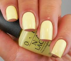 Opi Towel Me About It A Light Yellow Creme Nail Polish From The Opi Retro Summer Collection For 2016 Vacation Nails Nail Polish Nail Polish Colors