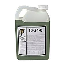 liquid fertilizer 10 34 0 100 ammonium