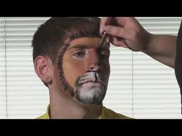 how to make a lion face painting you