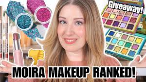 new moira makeup ranked you